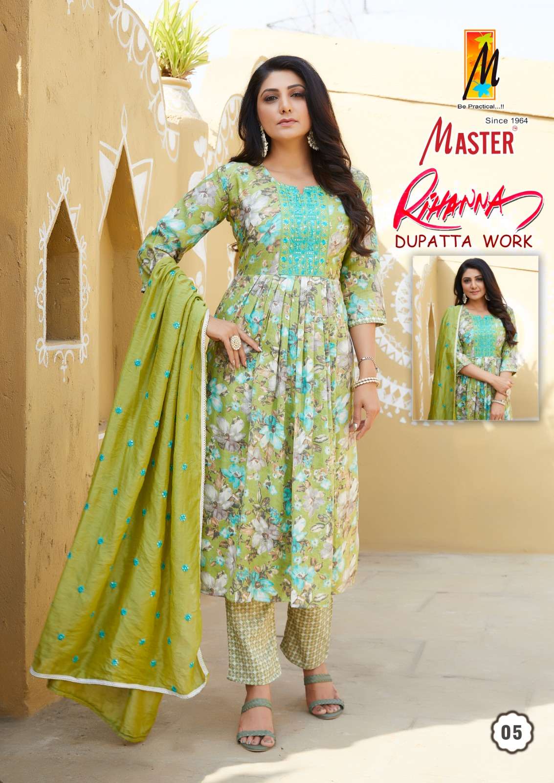 MASTER RIHANA GHERA Kurti Wholesale catalog