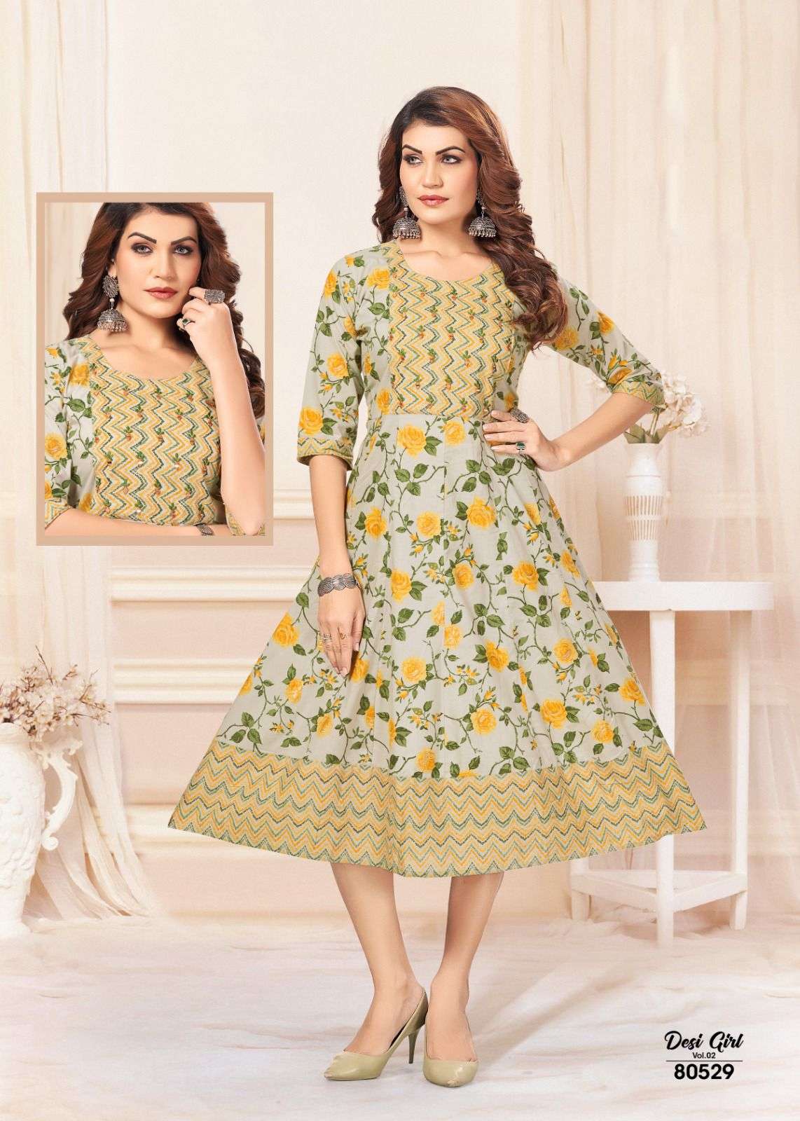 MAYRA DESI GIRL VOL.2 Kurti Wholesale catalog