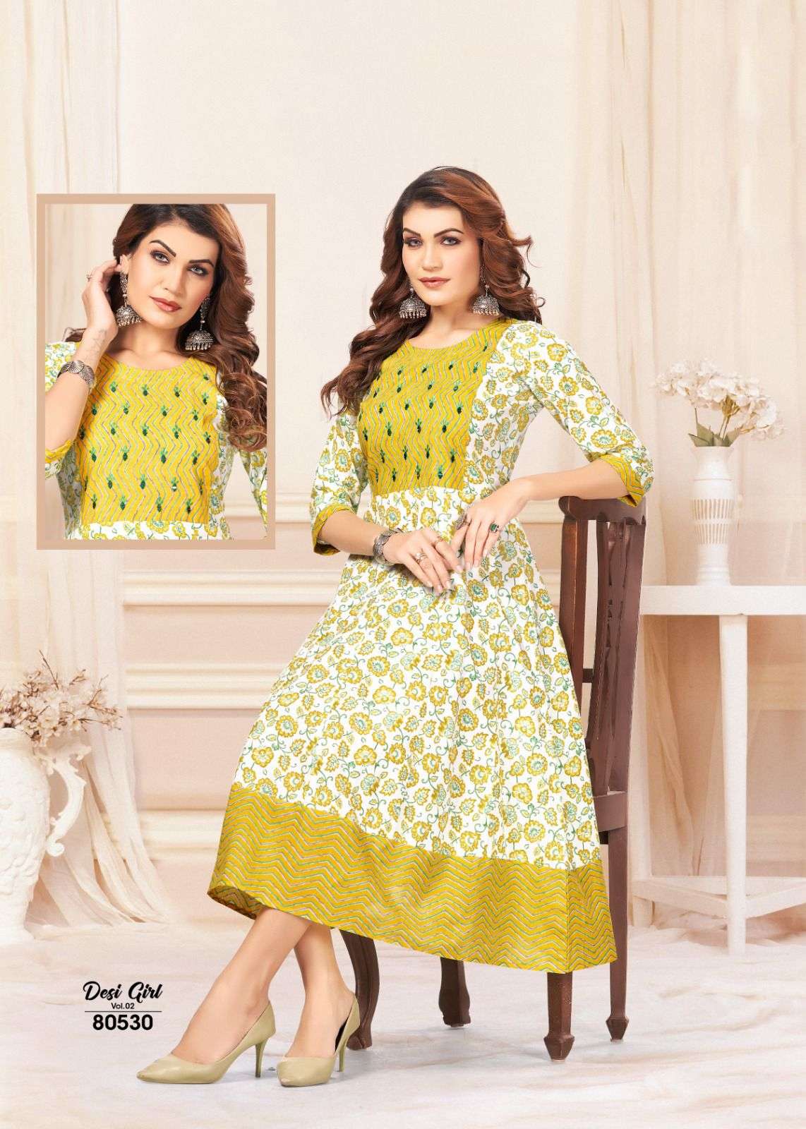 MAYRA DESI GIRL VOL.2 Kurti Wholesale catalog