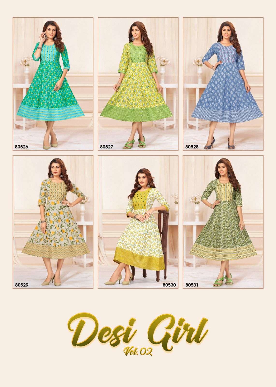 MAYRA DESI GIRL VOL.2 Kurti Wholesale catalog