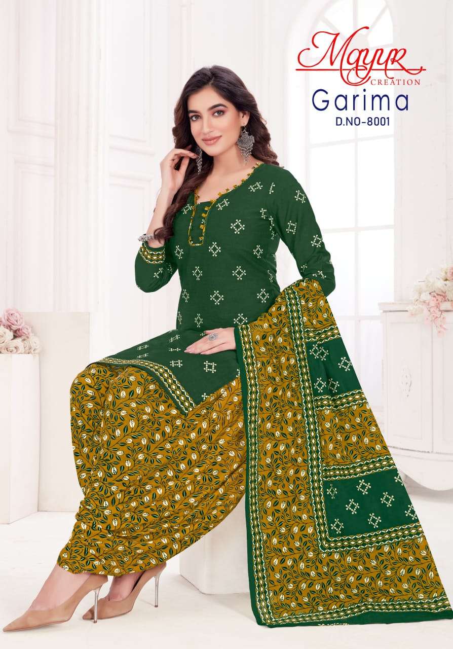 Mayur Garima Vol-8 – Dress Material - Wholesale Catalog