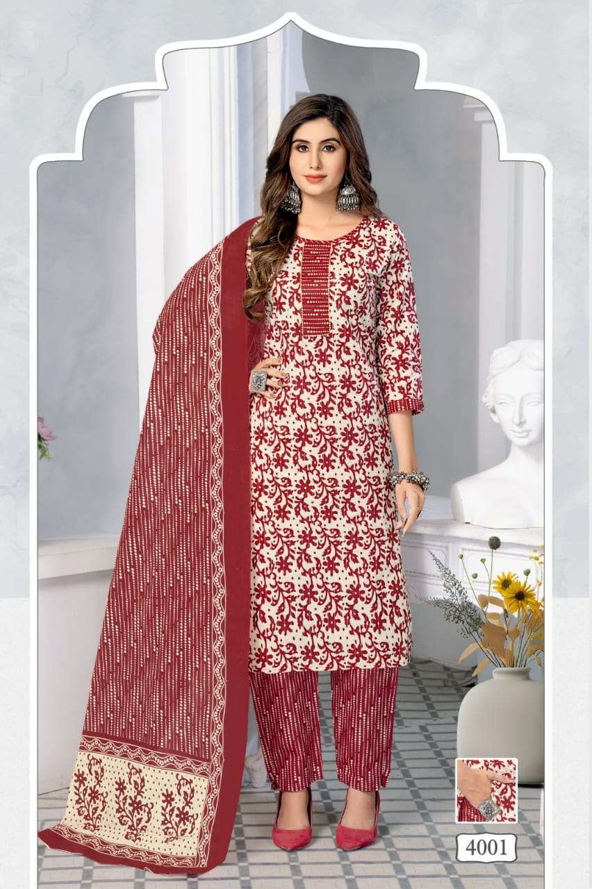 MAYUR GULMOHAR vol 4 Dress Materials Wholesale catalog