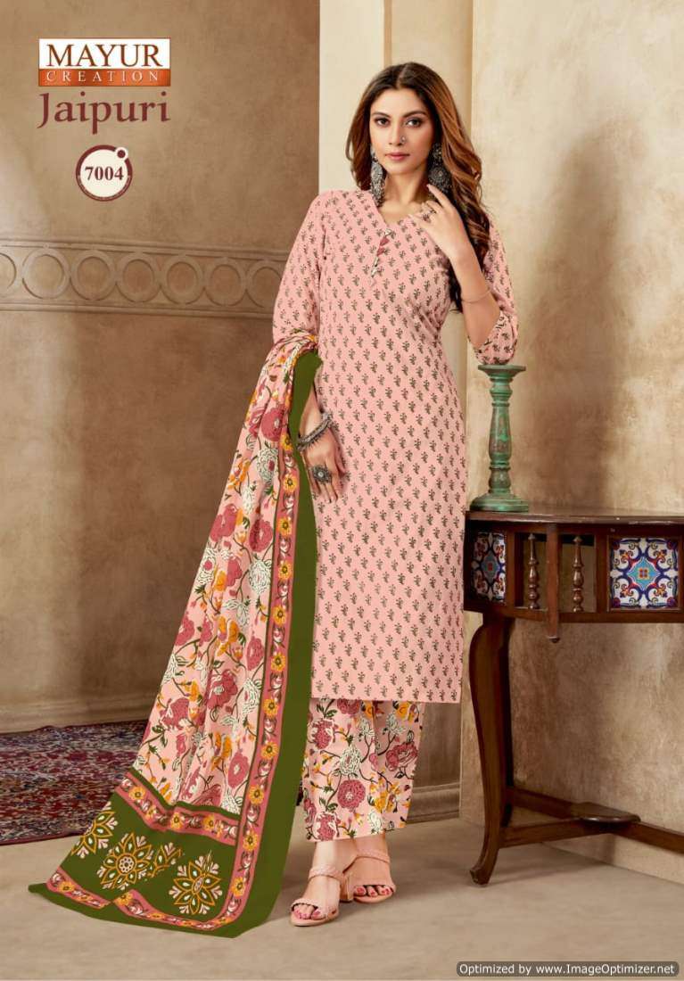 Mayur Jaipuri Vol-7 – Dress Material - Wholesale Catalog