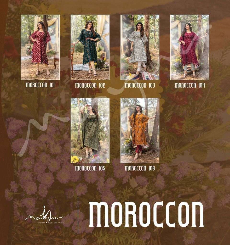 Mayur Moroccon Kurti Wholesale catalog