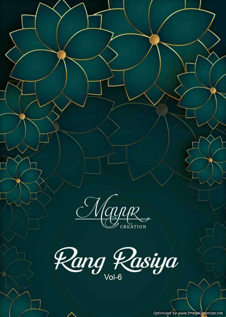 Mayur Rang Rasia Vol-6 – Dress Material - Wholesale Catalog