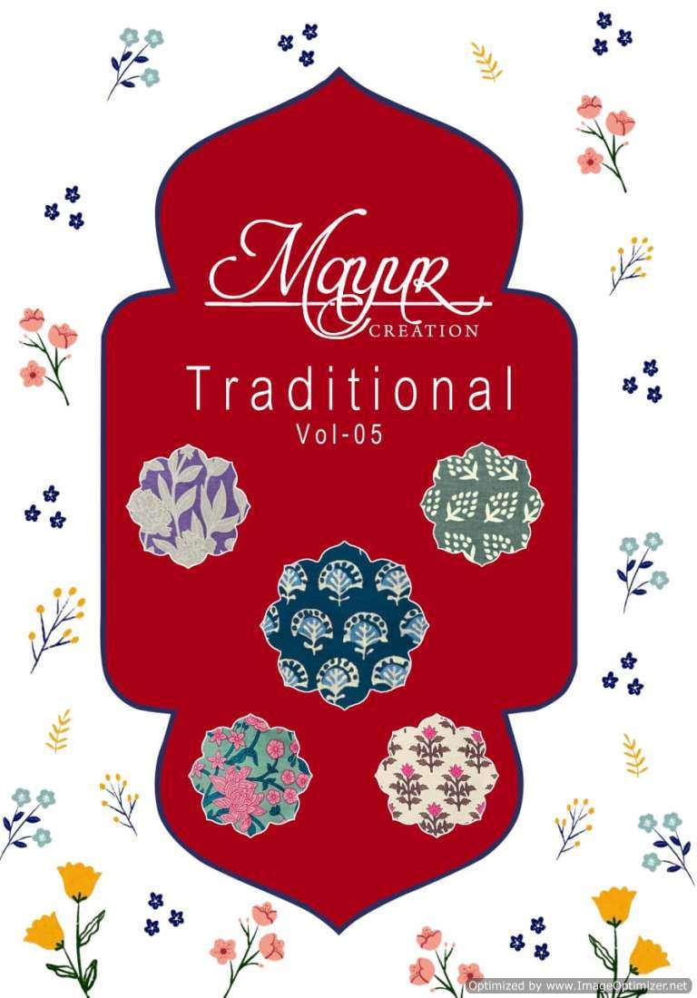 Mayur Traditional Vol-5 – Dress Material - Wholesale Catalog