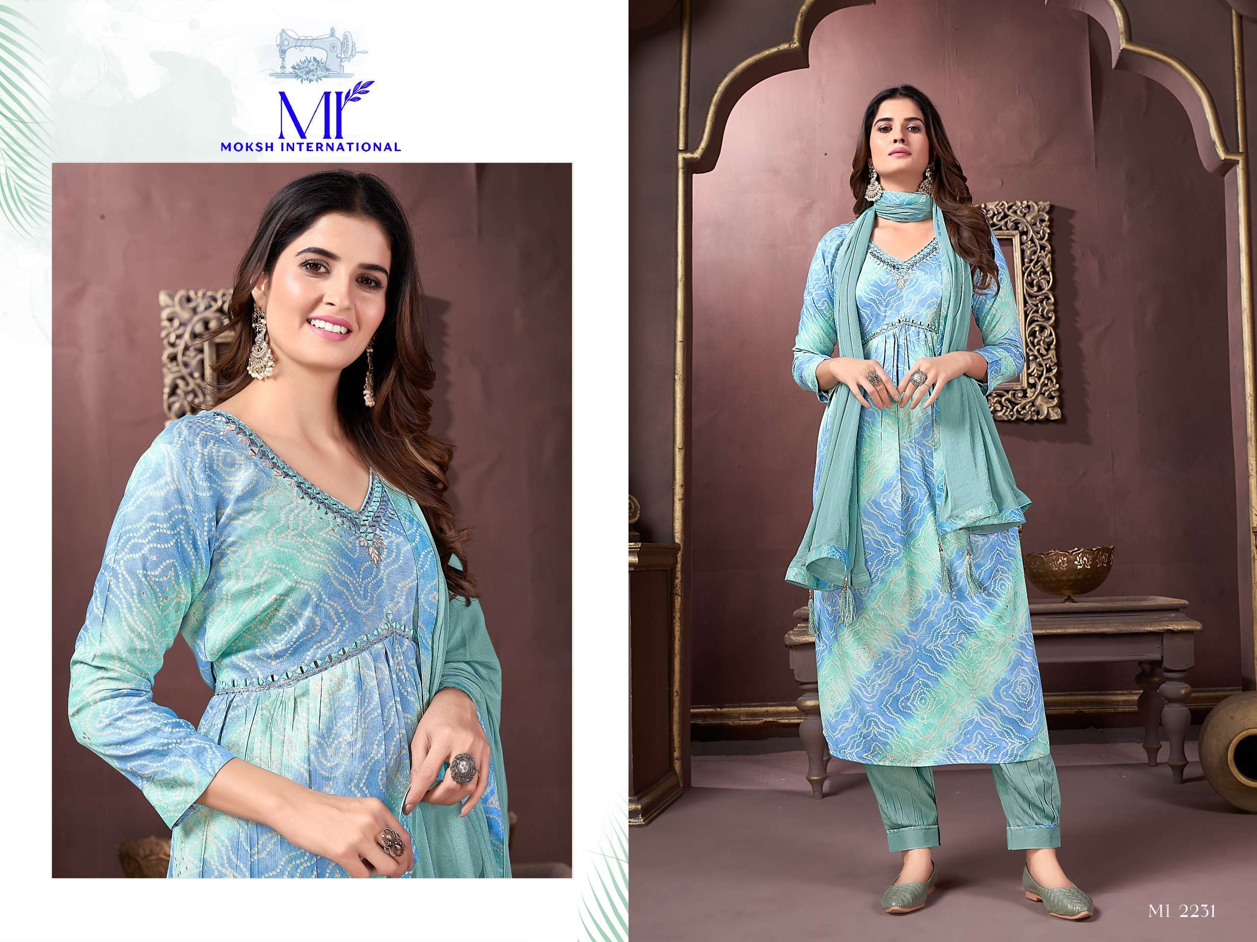 MOKSH INTERNATIONAL Afgani Alia Vol- 2 Kurti Wholesale catalog