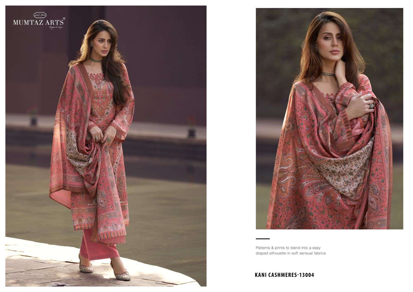 Mumtaz Kani Cashmere Vol 2 Cotton Digital Printed Dress Material Wholesale catalog