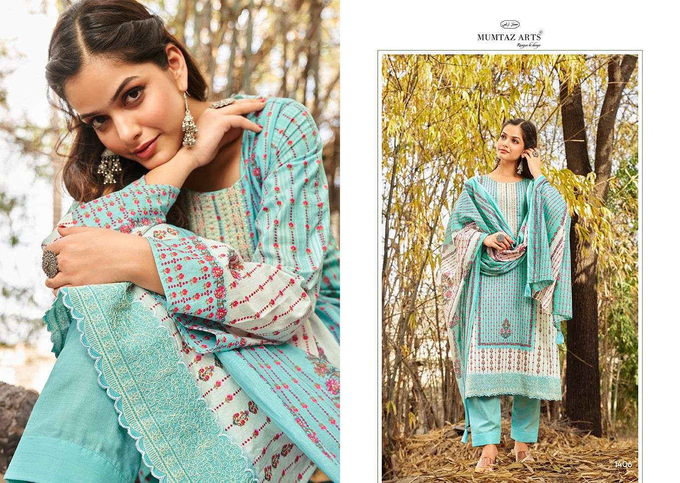 Mumtaz Summer Shine Lawn Digital Printed Salwar Suits Wholesale catalog