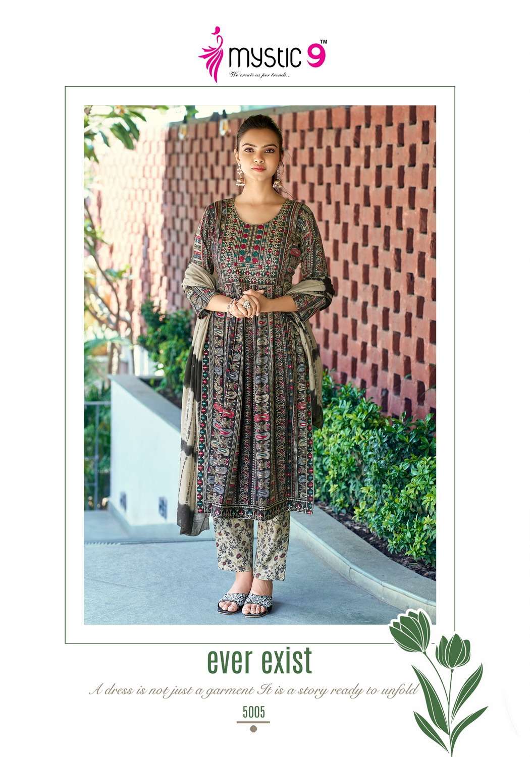 MYSTIC 9 SARA vol -5 Kurti Wholesale catalog