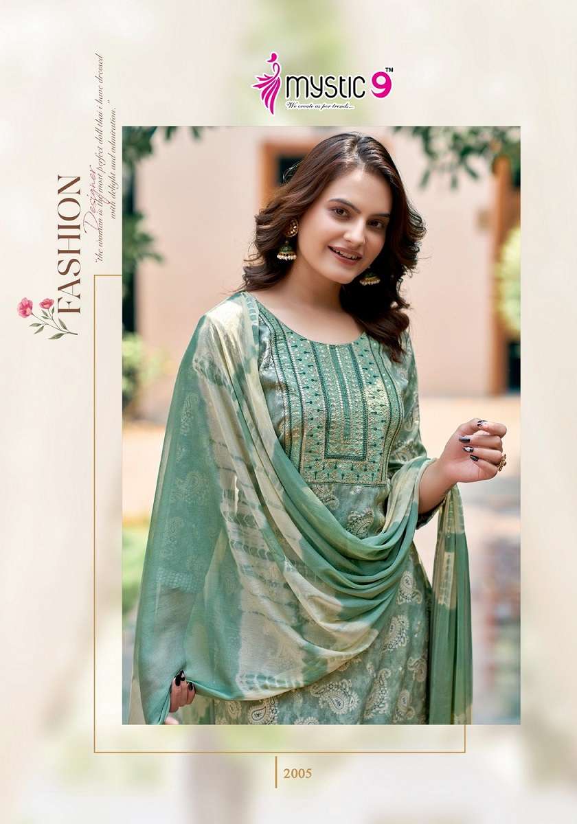 Mystic 9 Shagun Vol-2 – Kurti Pant With Dupatta - Wholesale Catalog