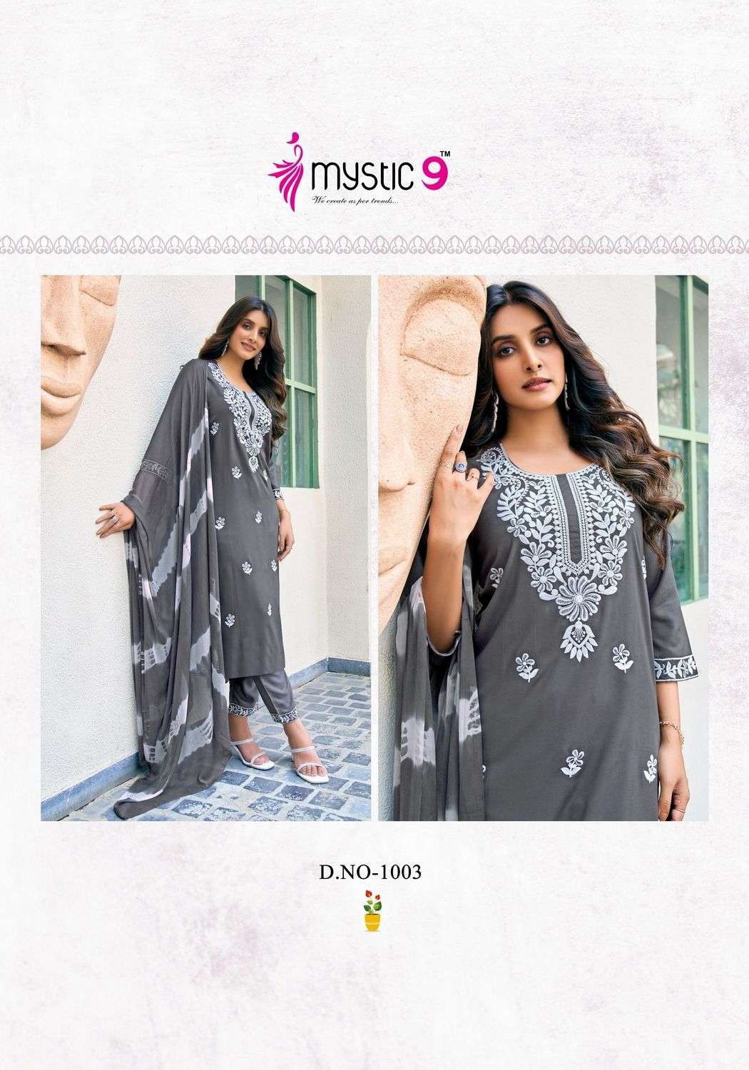 MYSTIC9 KARACHI vol -1 Kurti Wholesale catalog