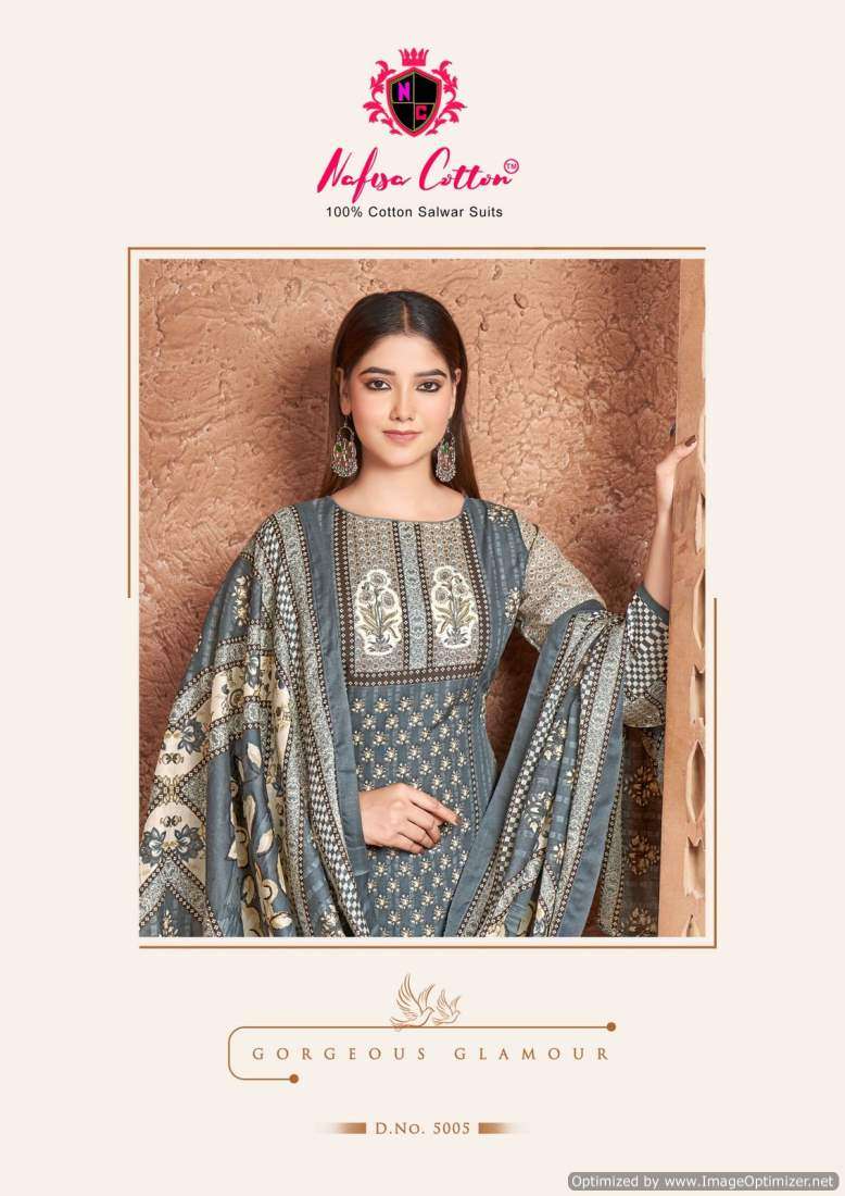 Nafisa Esra Vol-5 – Dress Material - Wholesale Catalog