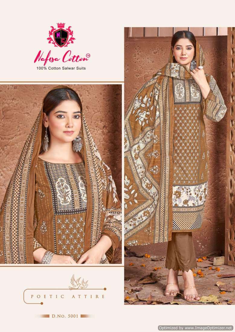 Nafisa Esra Vol-5 – Dress Material - Wholesale Catalog