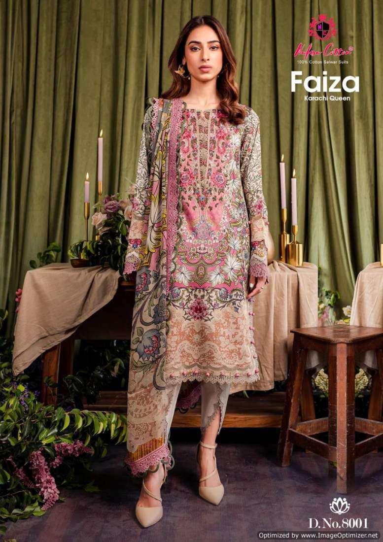 Nafisa Faiza Queen Vol-8 – Dress Material - Wholesale Catalog