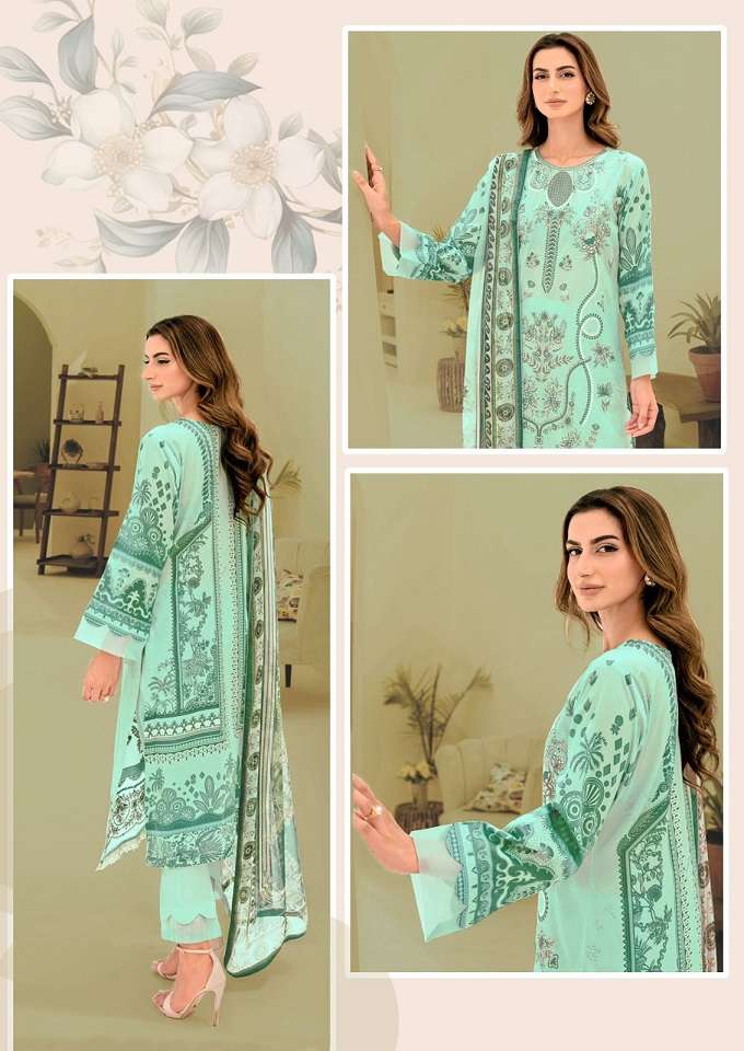 Nafisa Mahera Vol-4 – Karachi Dress Material - Wholesale Catalog