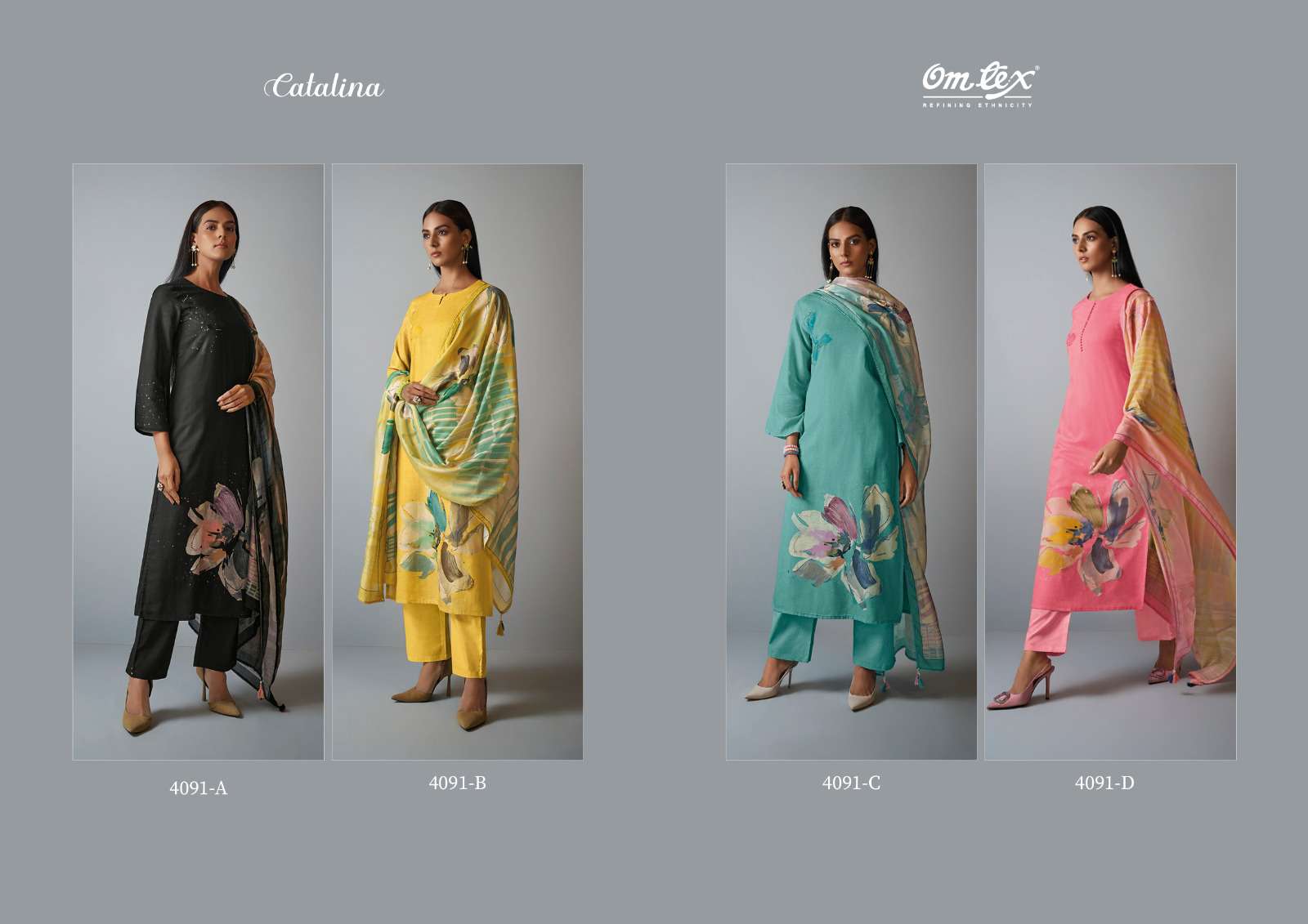 OMTEX CATALINA Salwar Kameez Wholesale catalog