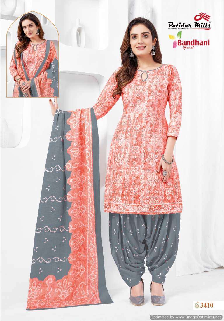 Patidar Mills Bandhani Special Vol-34 – Dress Material - Wholesale Catalog