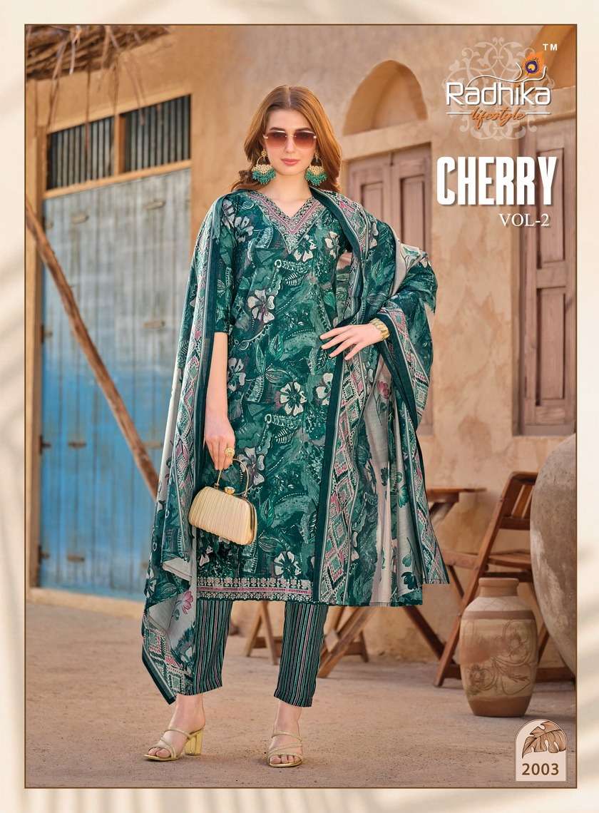 RADHIKA LIFE STYLE CHERRY  Vol -2 Kurti Wholesale catalog