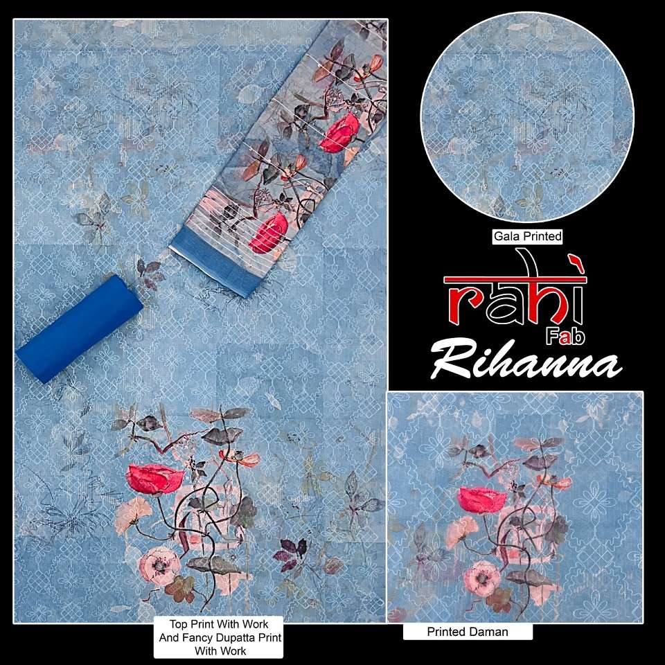 Rahi Fab Rihanna Vol-1 – Dress Material Wholesale Catalog