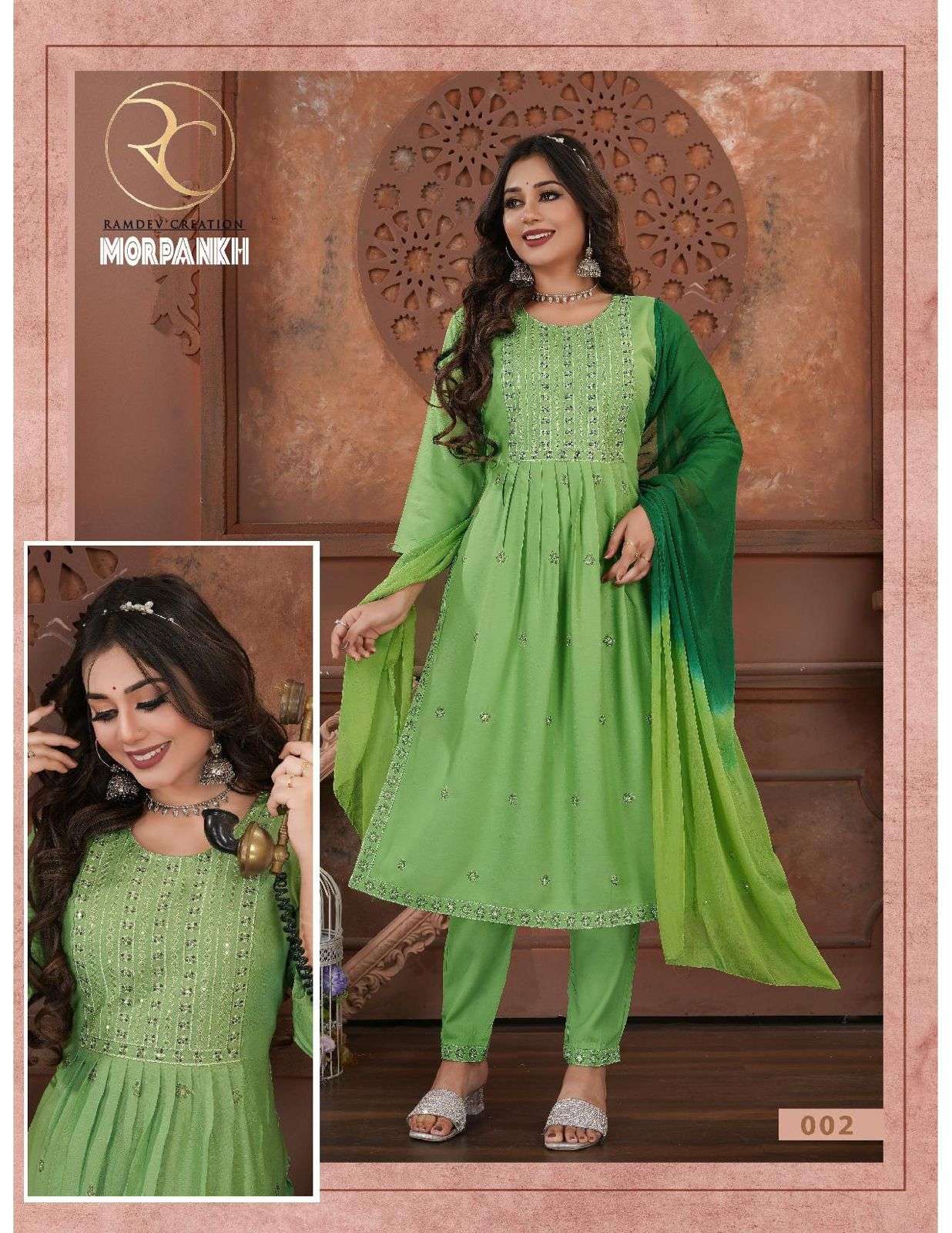 RC MOREPANKH VOL 2 Kurti Wholesale catalog