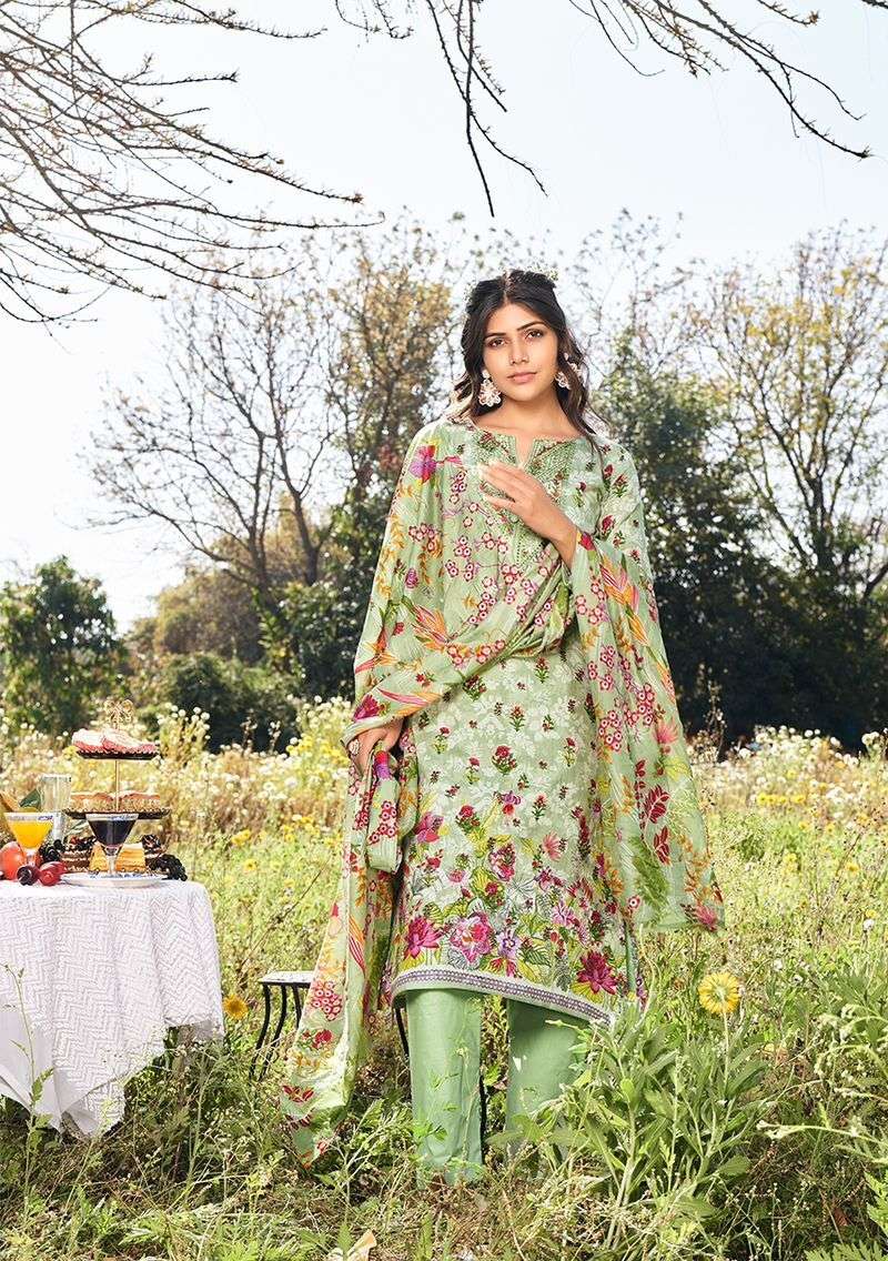 Riaz Arts Khwaab Karachi Lawn Camric Digital Printed Dress Material Wholesale catalog