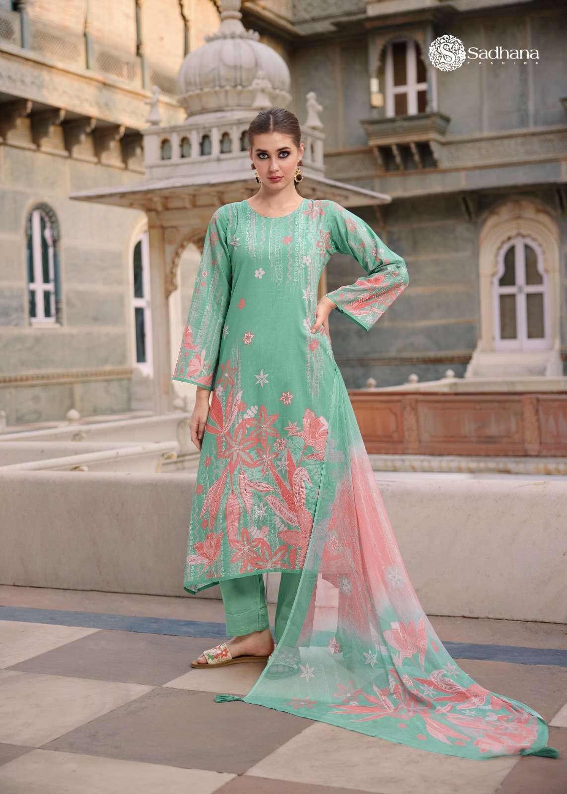 SADHANA FASHION SPLENDOR Salwar Kameez Wholesale catalog