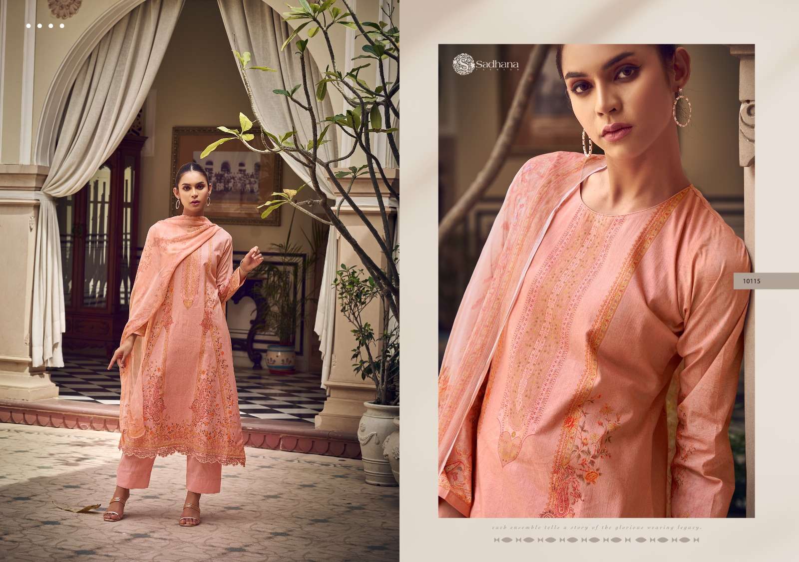 SADHANA FASHION ZAIRA Salwar Kameez Wholesale catalog