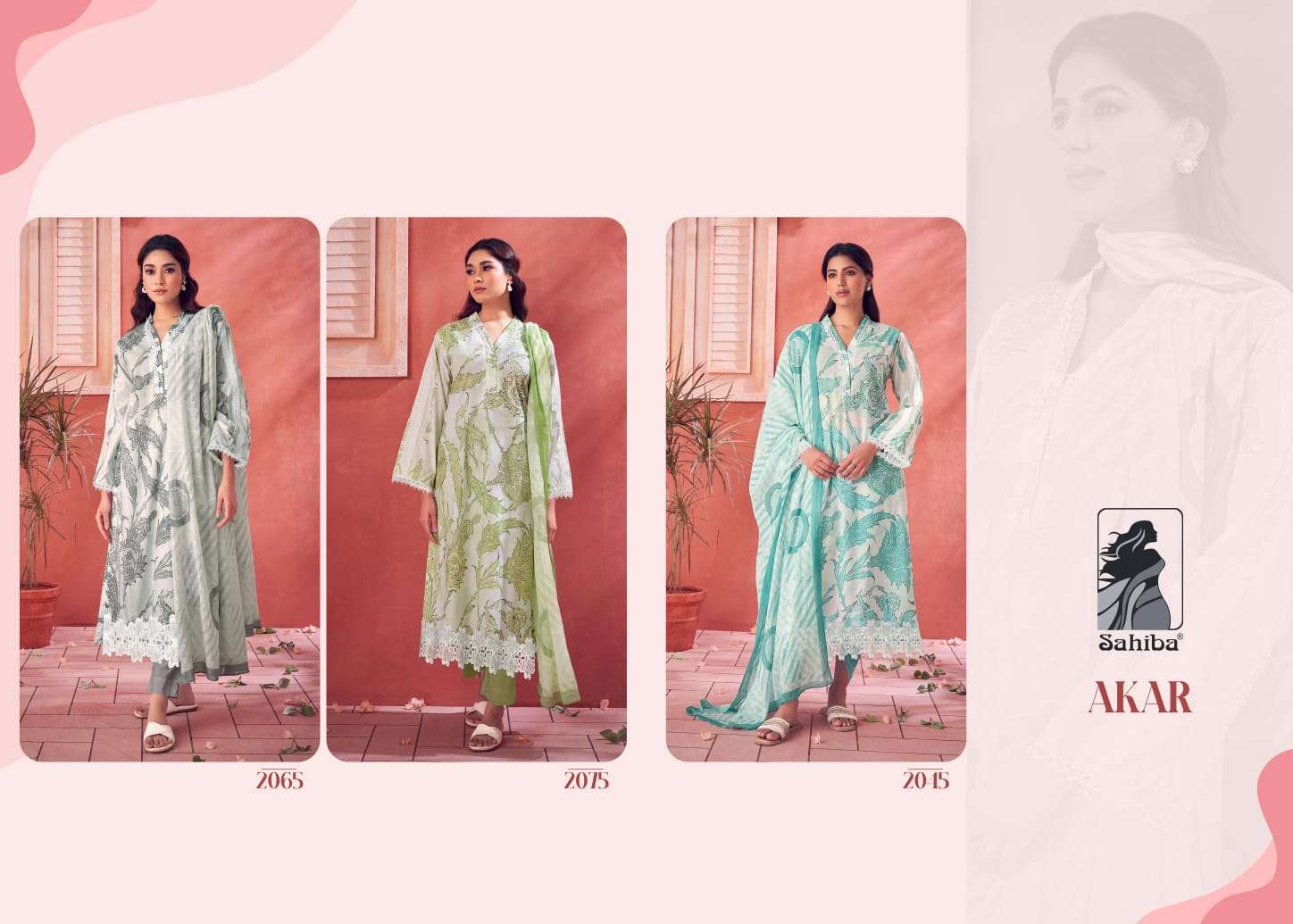 Sahiba AKAR Dress Material Wholesale catalog