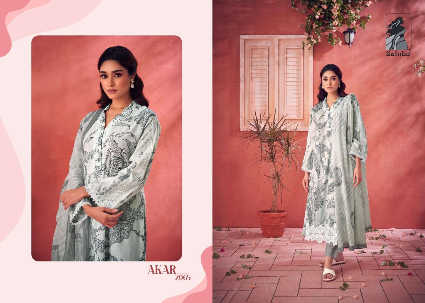 Sahiba AKAR Dress Material Wholesale catalog