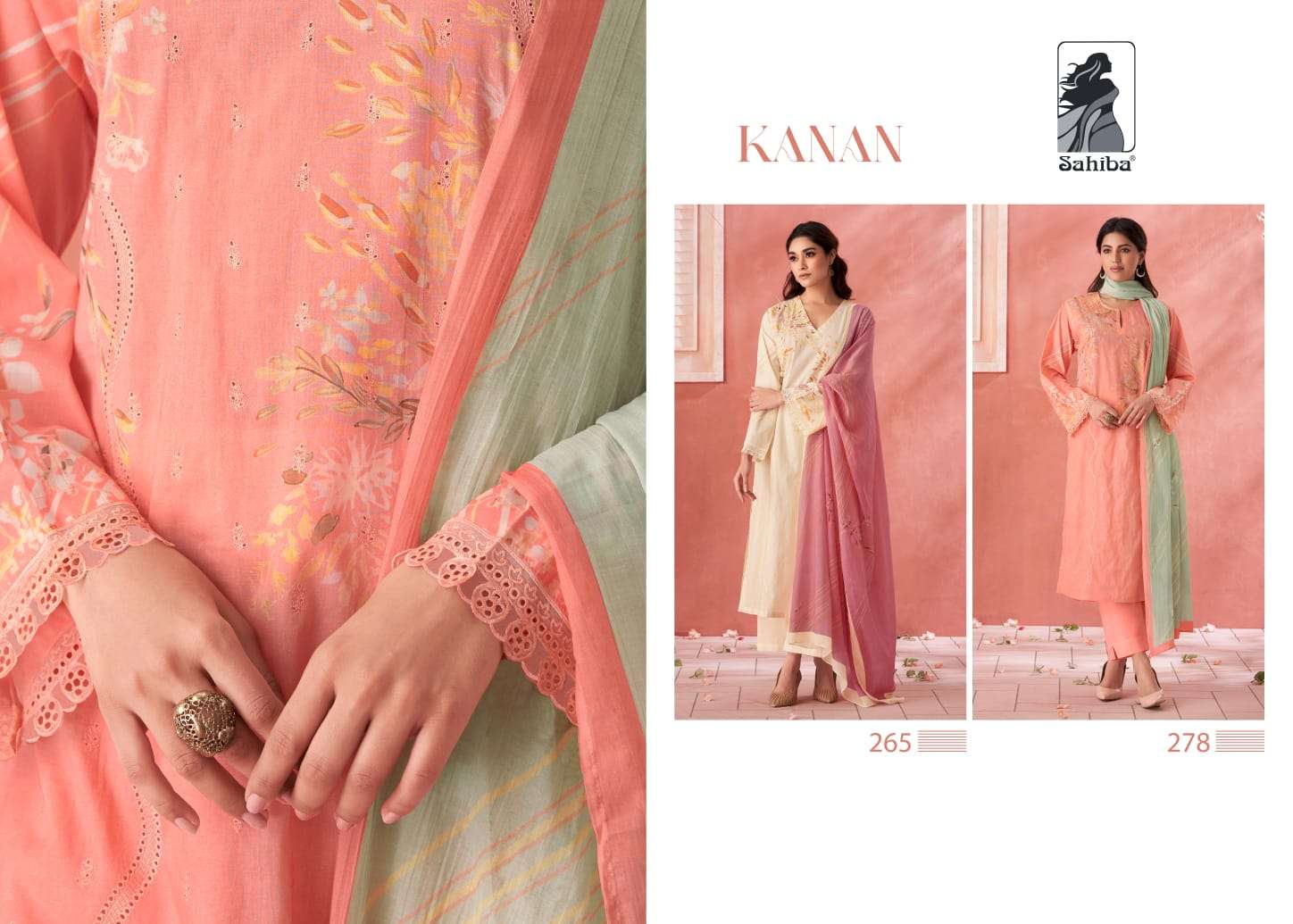 Sahiba KANAN Salwar Kameez Wholesale catalog