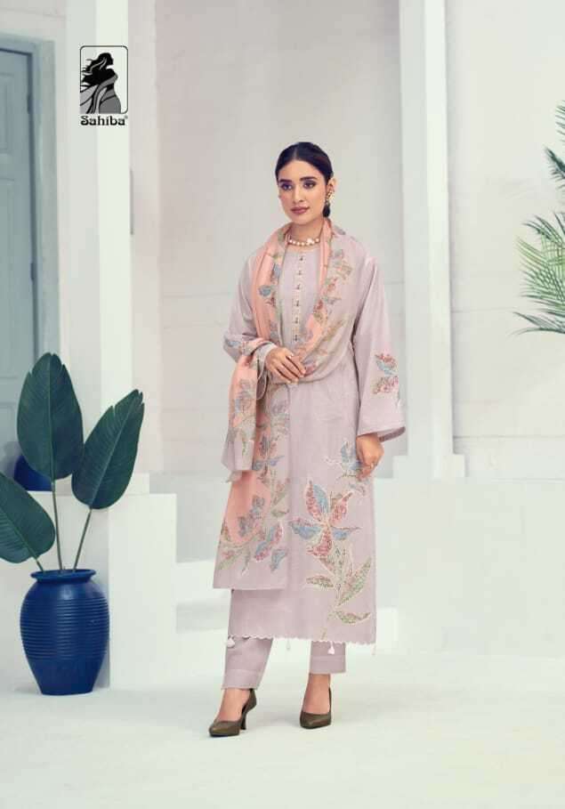 Sahiba Paradise Cotton Lawn Digital Print Salwar Kameez Wholesale catalog