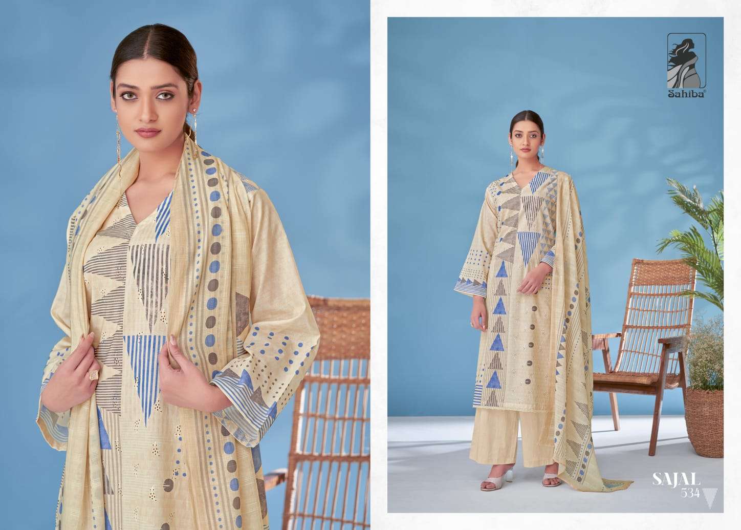 Sahiba SAJAL Salwar Kameez Wholesale catalog