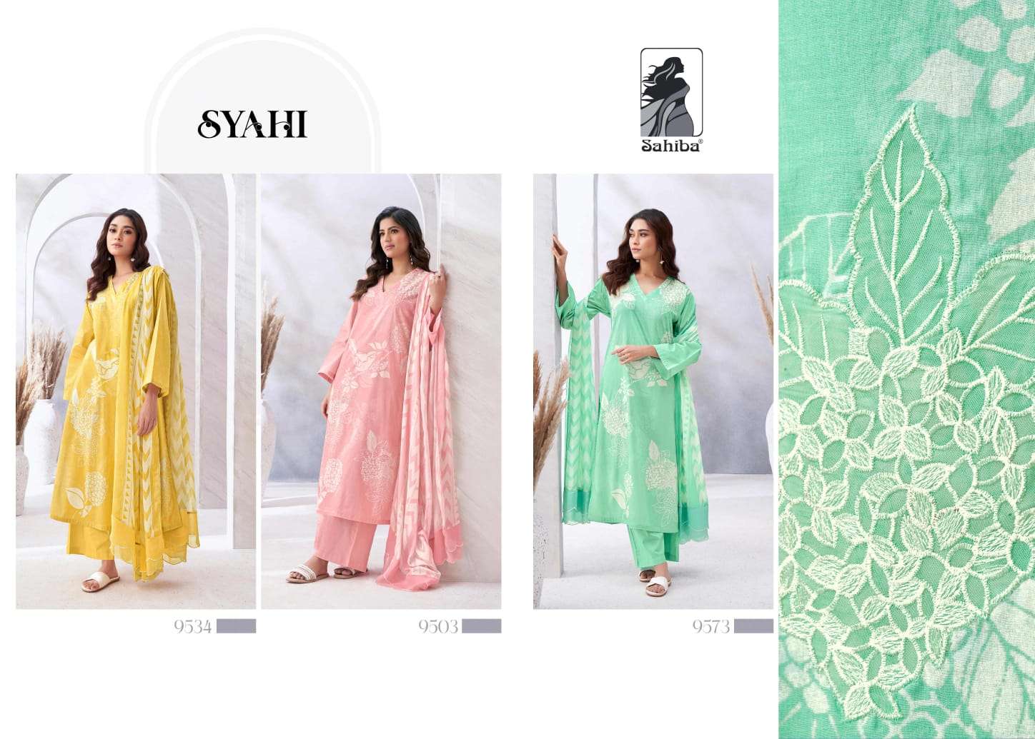 Sahiba SYAHI Salwar Kameez Wholesale catalog