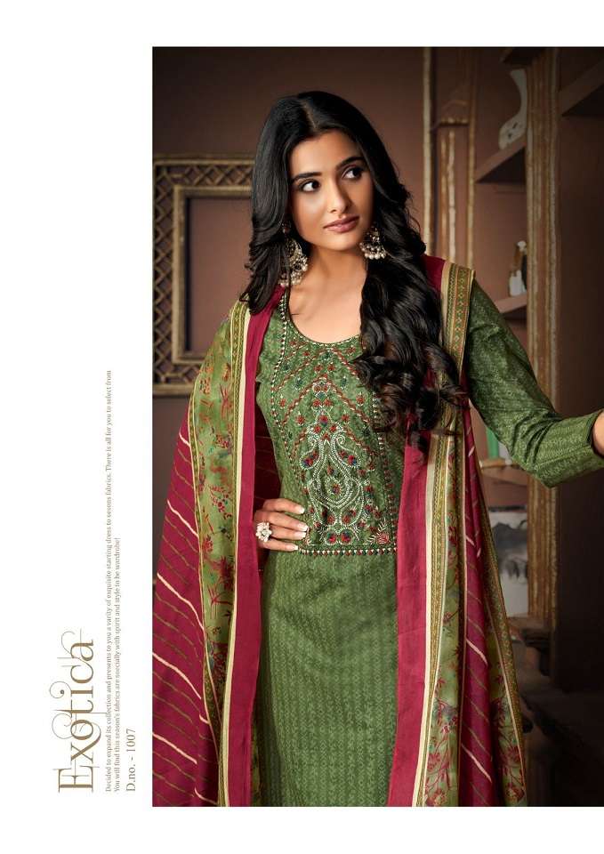 Sanvi Simran Vol-1 – Cotton Dress Material Wholesale Catalog
