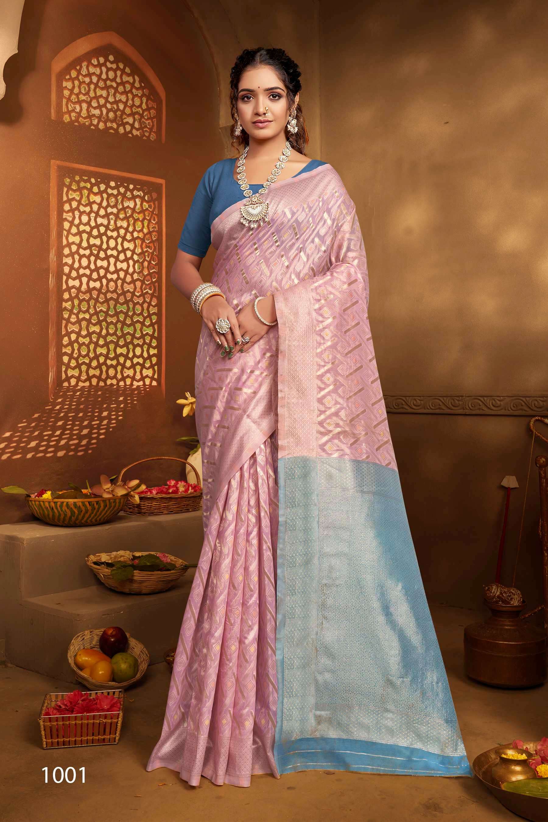 Saroj Divyanka cotton vol.2 Soft cotton saree rich pallu Wholesale catalog  