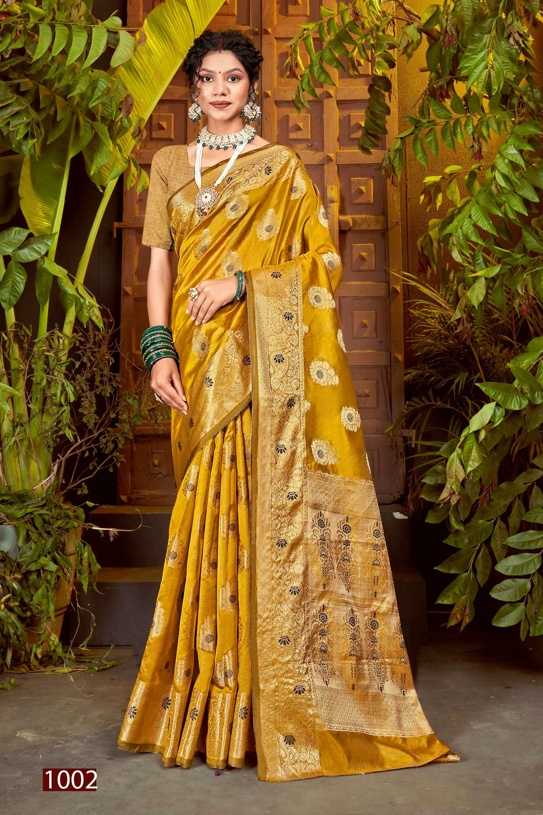Saroj Haar Shringar vol.2 Premium cxc bright organza silk in bright matching Saree Wholesale catalog    