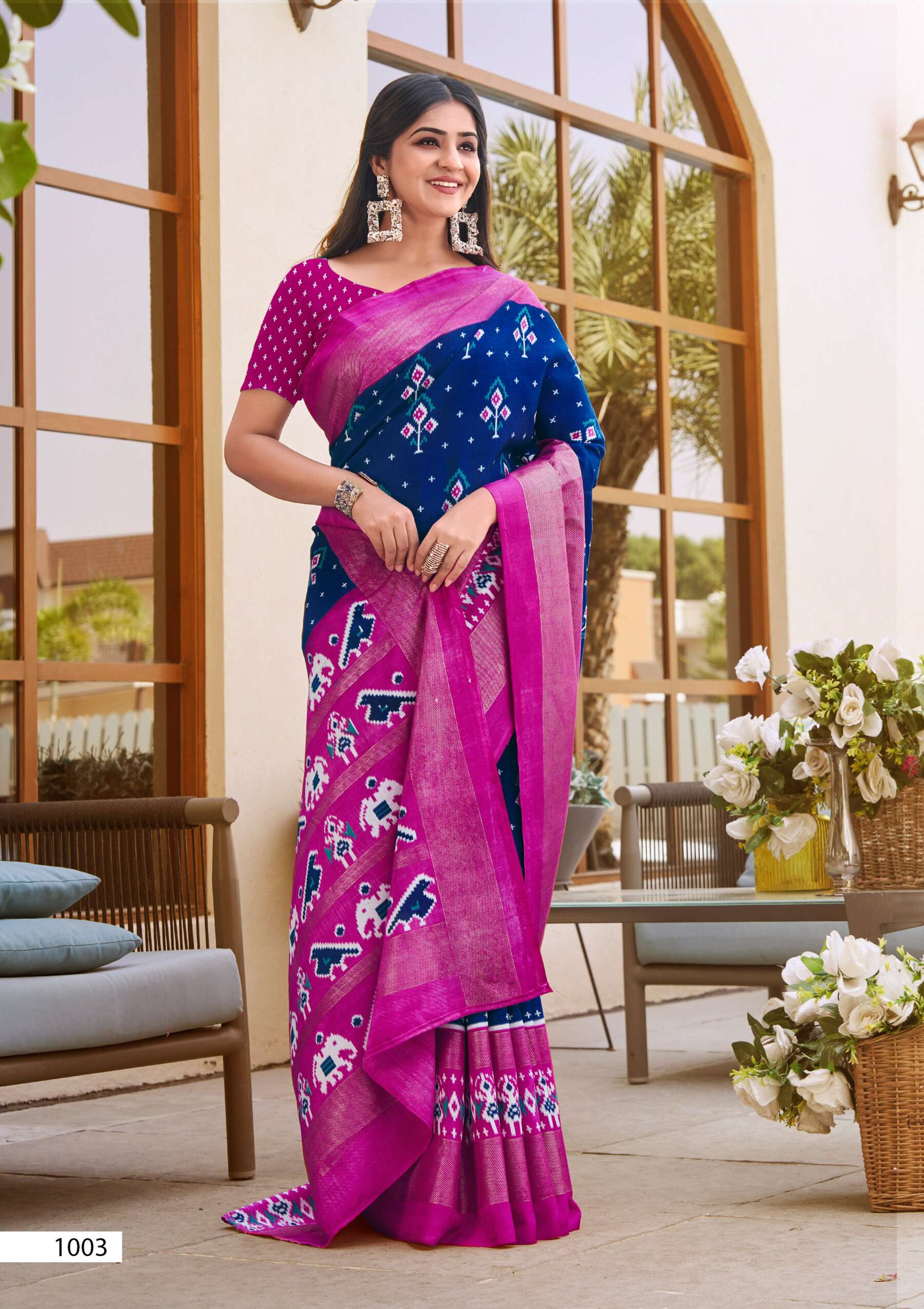 Saroj Ikkaya Vol.3 Soft cotton silk saree Saree Wholesale catalog    