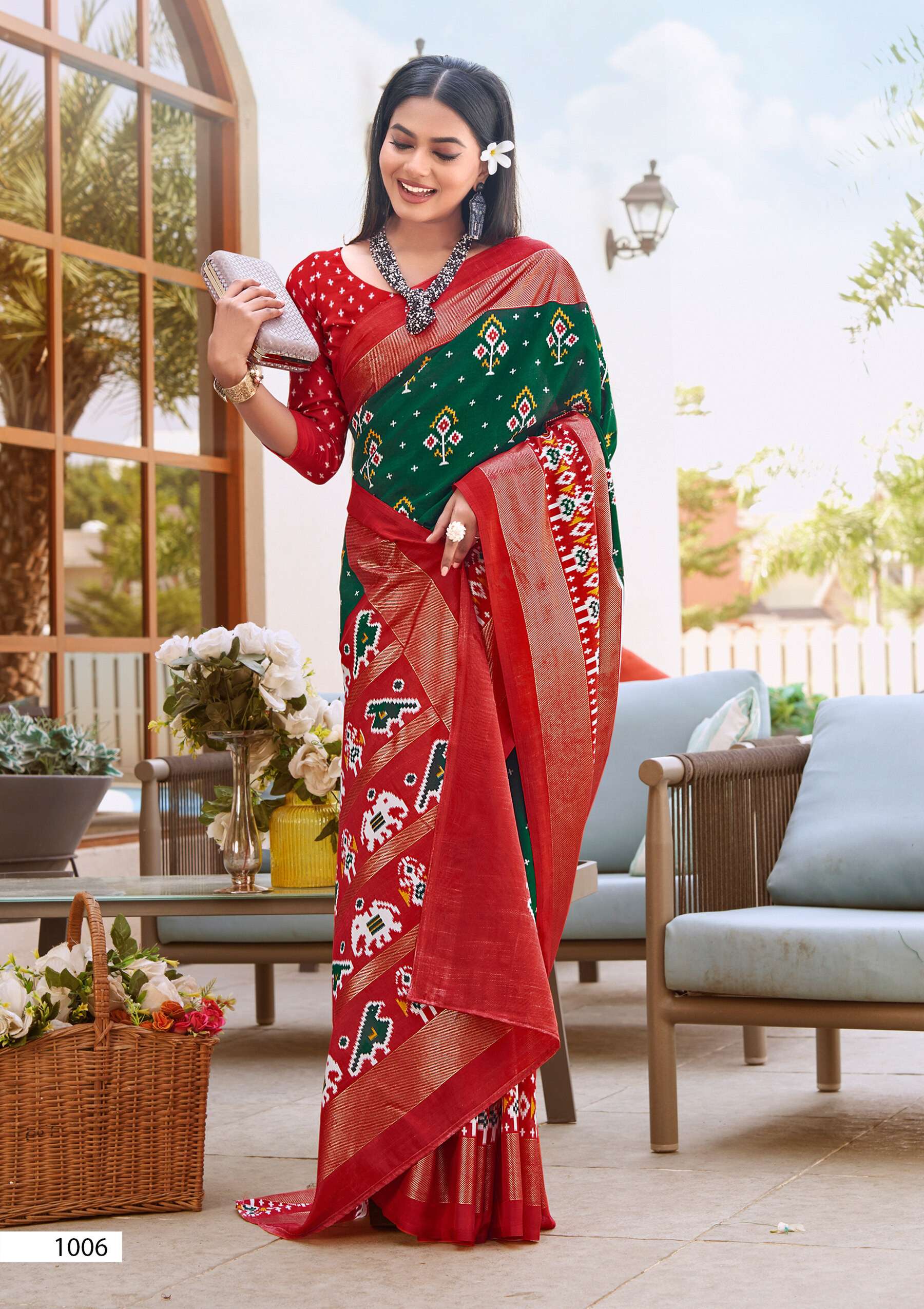 Saroj Ikkaya Vol.3 Soft cotton silk saree Saree Wholesale catalog    