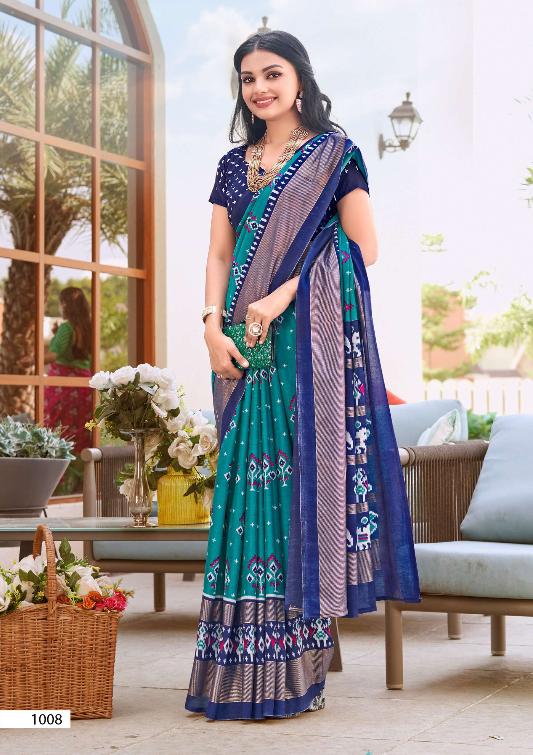 Saroj Ikkaya Vol.3 Soft cotton silk saree Saree Wholesale catalog    