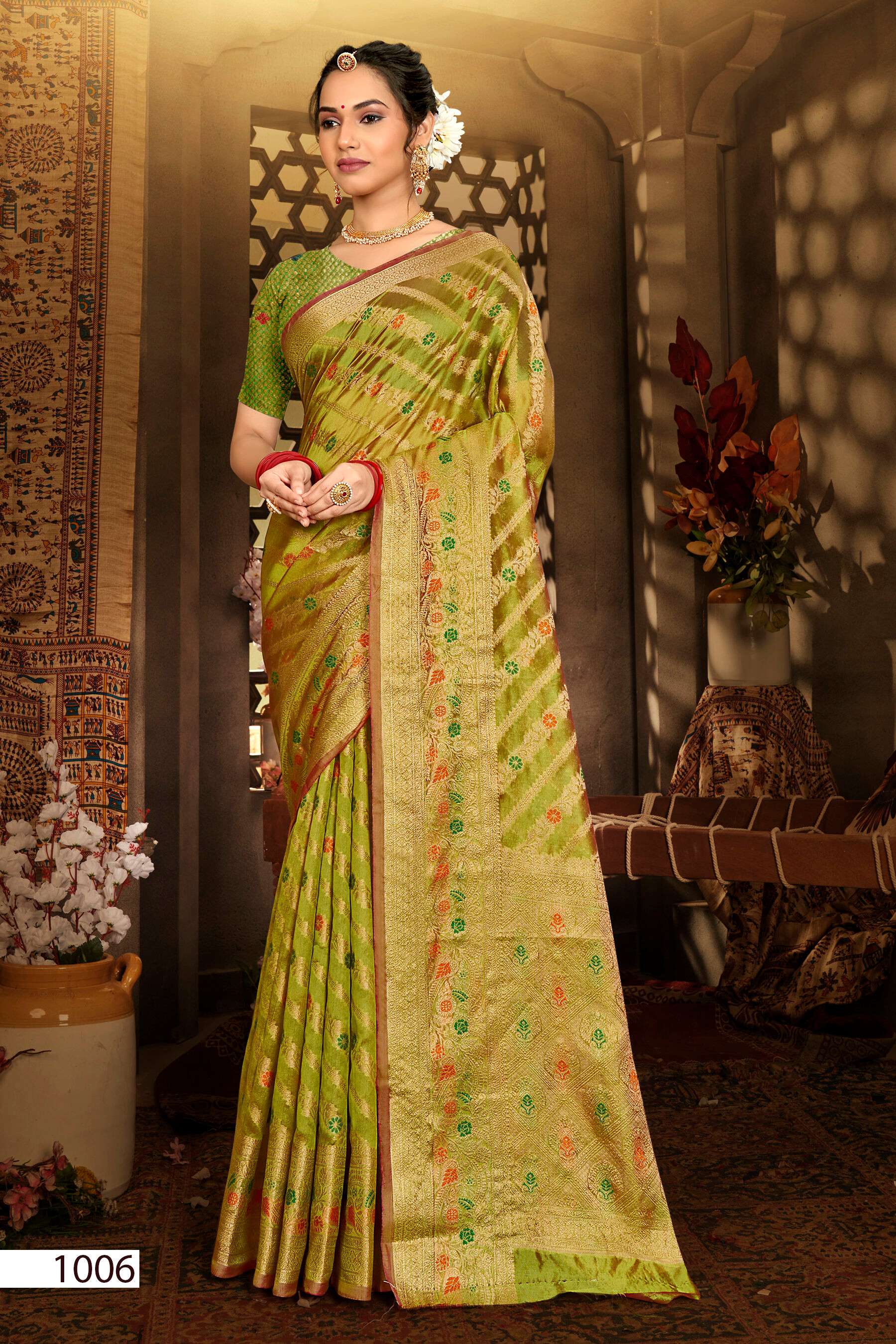 Saroj Jeevansathi vol.3 Soft organza saree Saree Wholesale catalog    