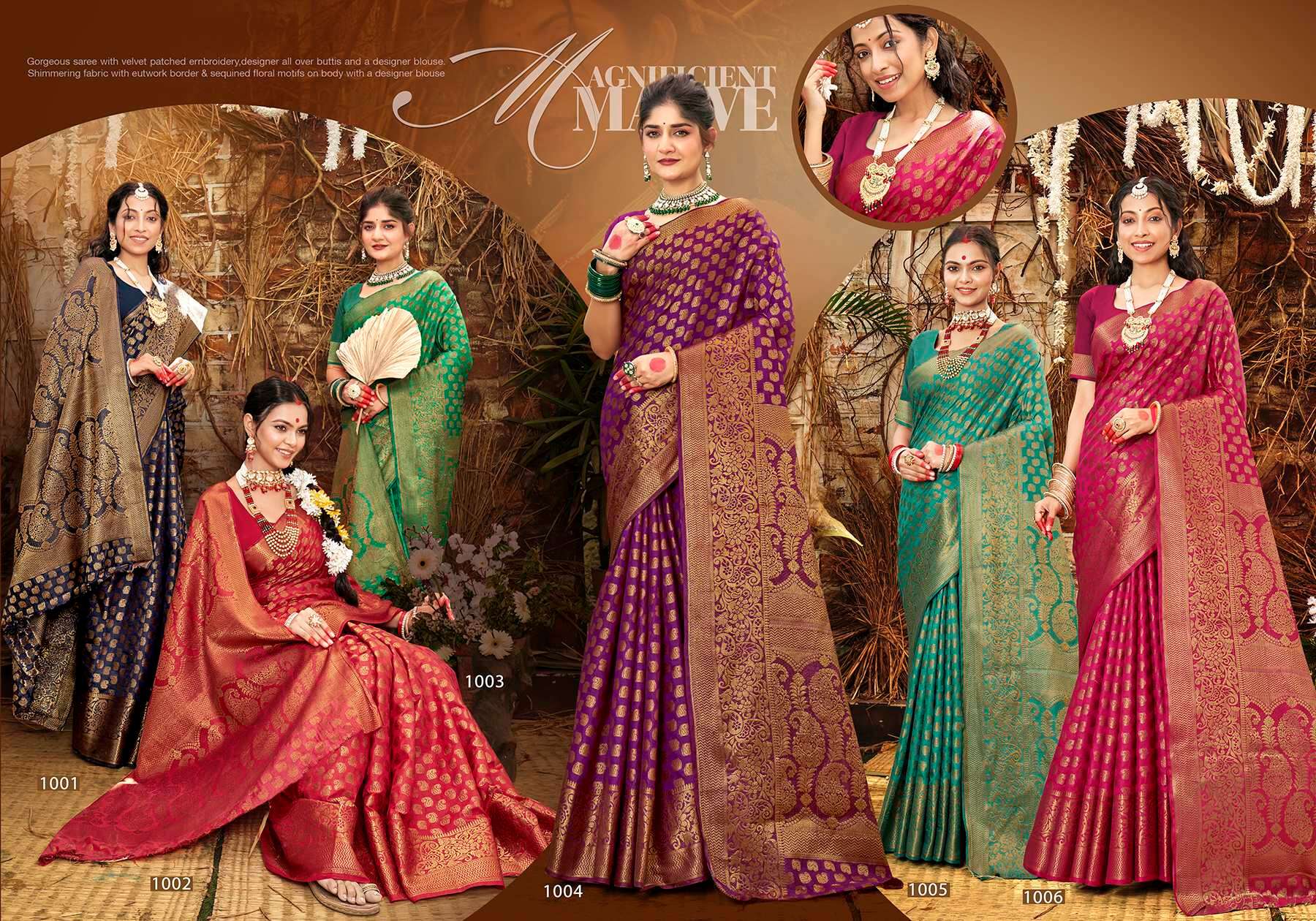 Saroj Roop Shree vol.2 Soft dola silk Saree Wholesale catalog    