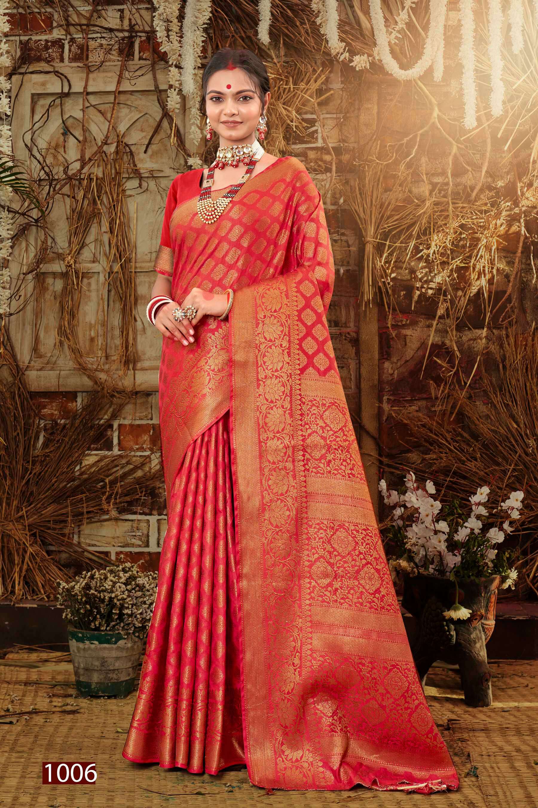 Saroj Roop Shree vol.4 Soft dola silk  Saree Wholesale catalog    