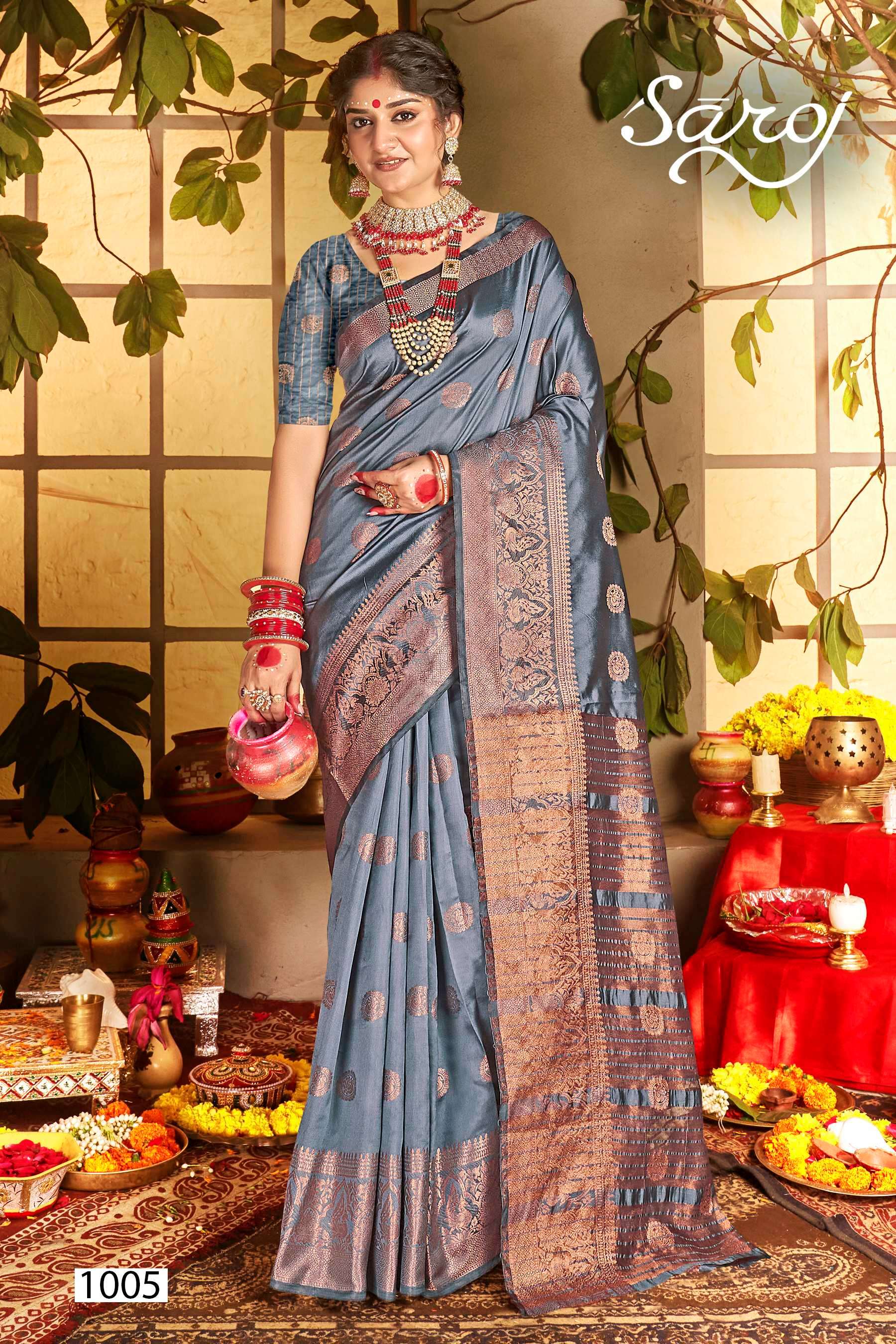 Saroj Sarswati Vol.2 Soft silk saree Saree Wholesale catalog    