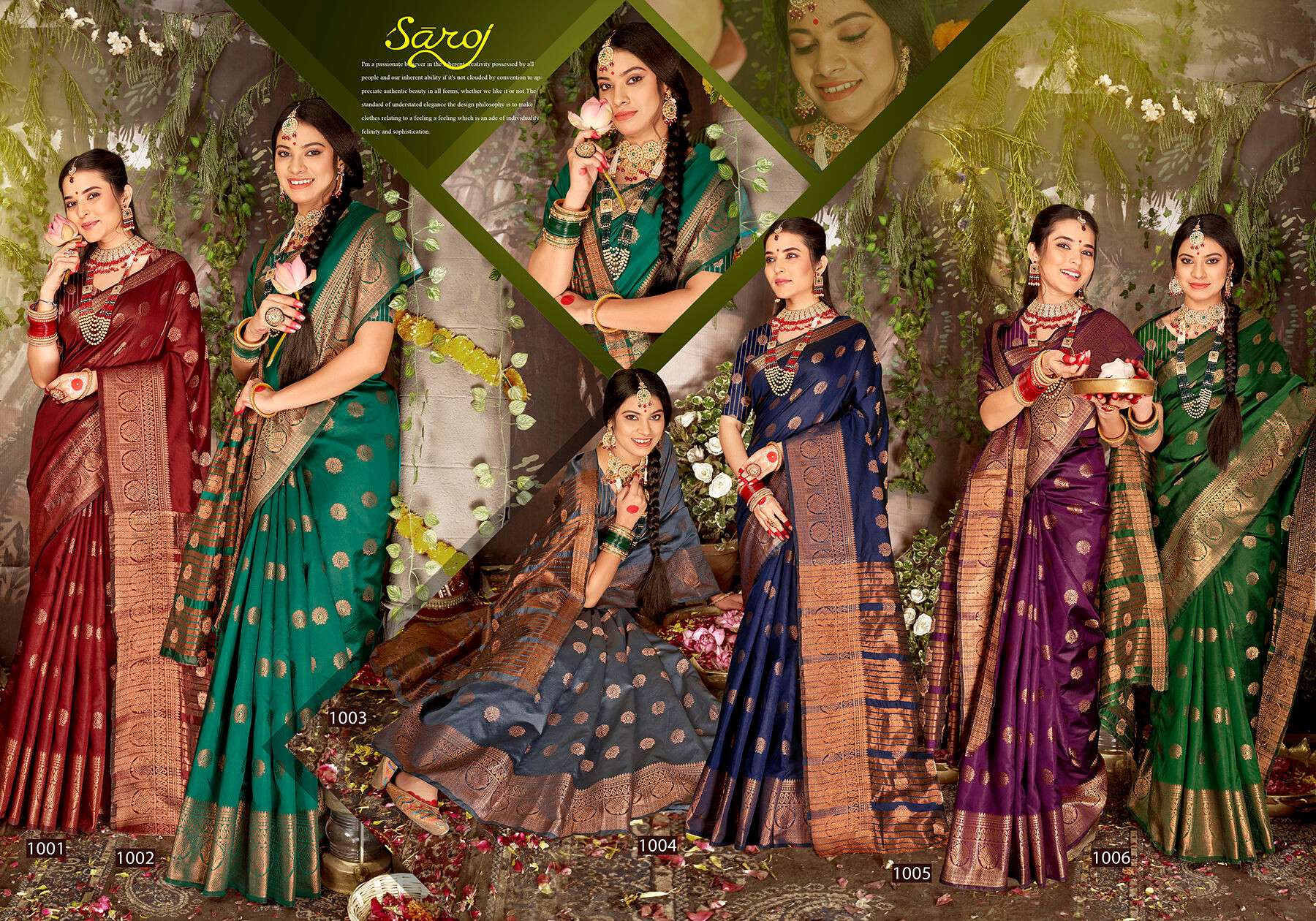 Saroj Sarswati Vol.5 Soft silk saree Saree Wholesale catalog    