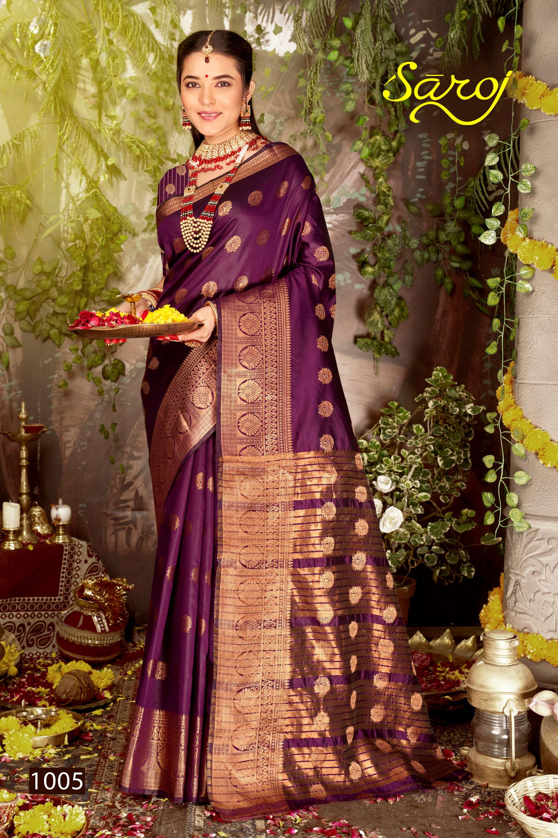 Saroj Sarswati Vol.5 Soft silk saree Saree Wholesale catalog    