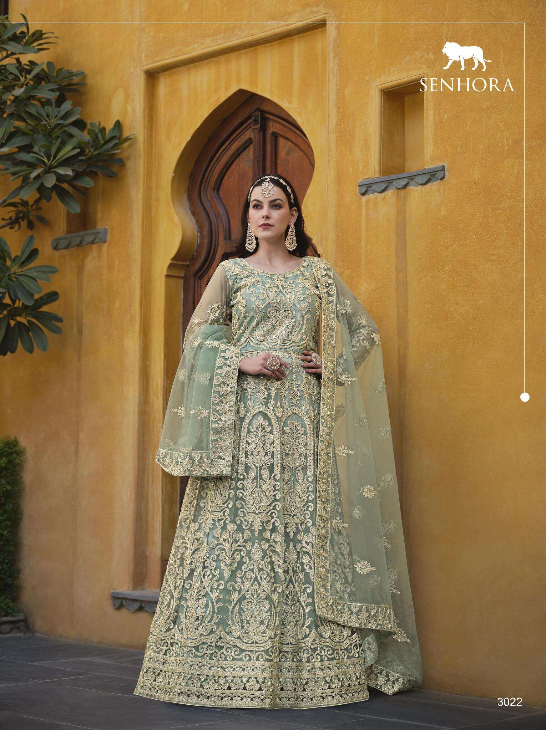 Senhora Kalishta Anarkali Designer Salwar Kameez  Wholesale catalog