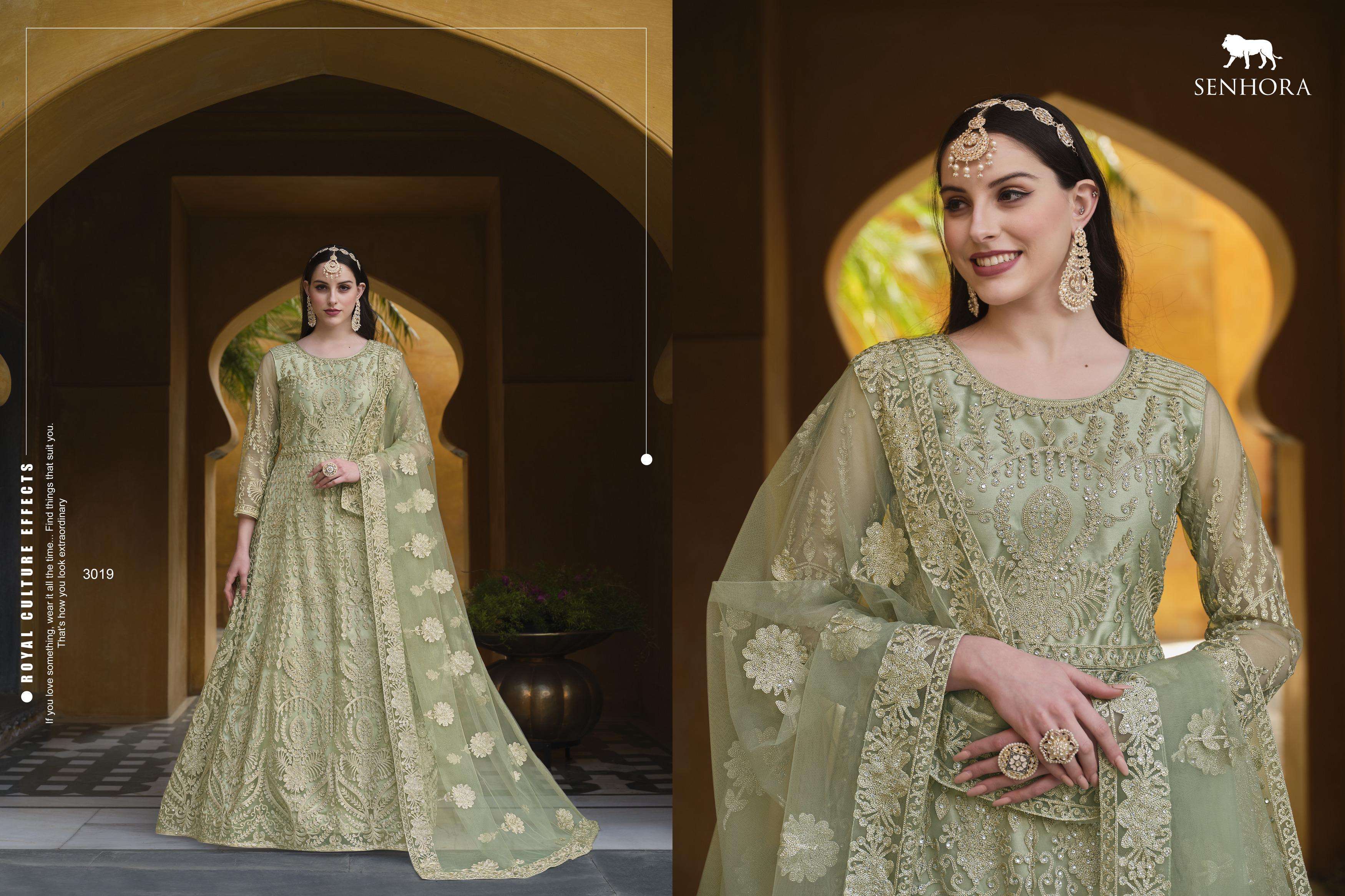 Senhora Kalishta Anarkali Designer Salwar Kameez  Wholesale catalog