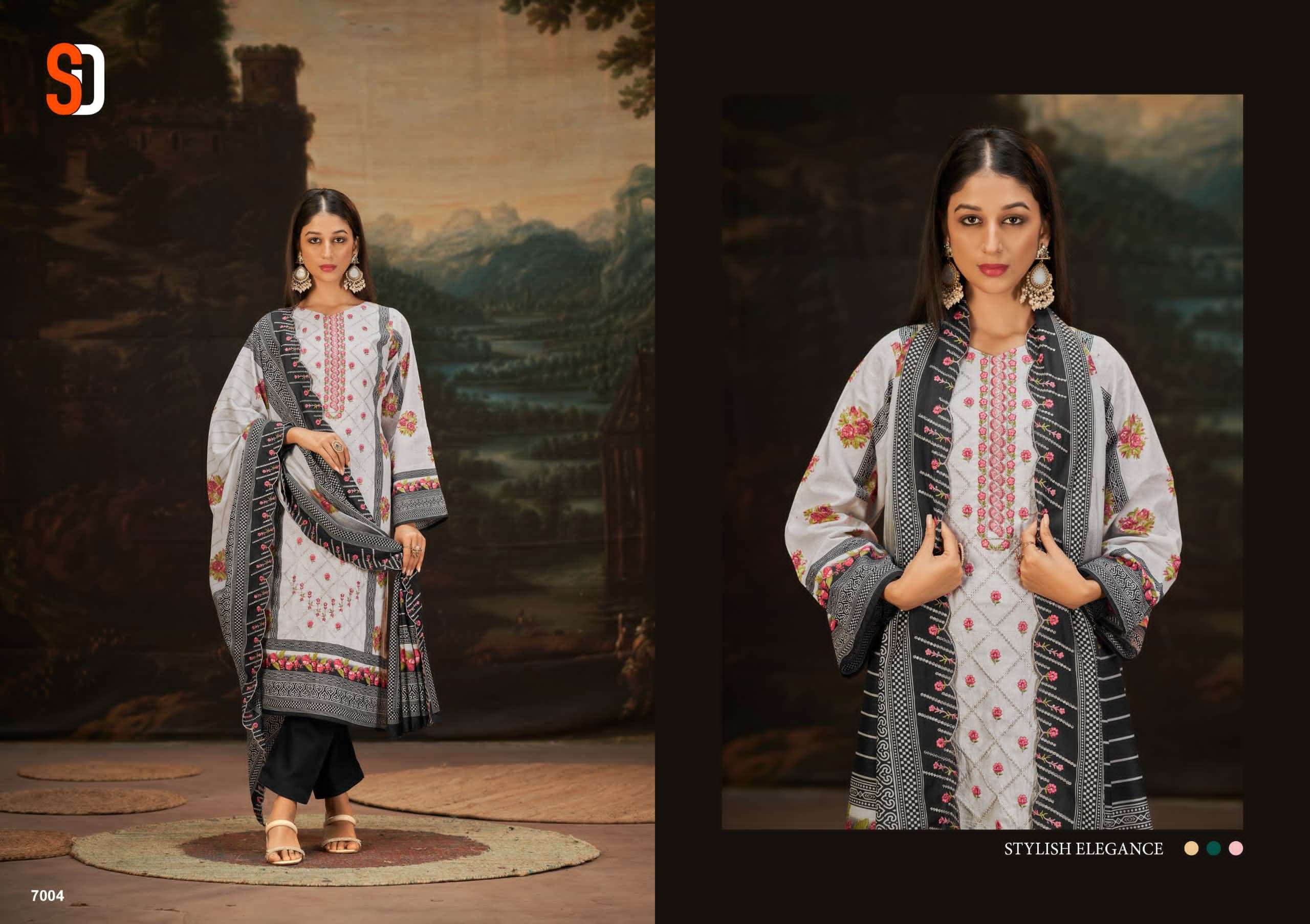 Shraddha Bin Saeed Lawn Collection Vol 7 Nx Pakistani Suit Wholesale catalog