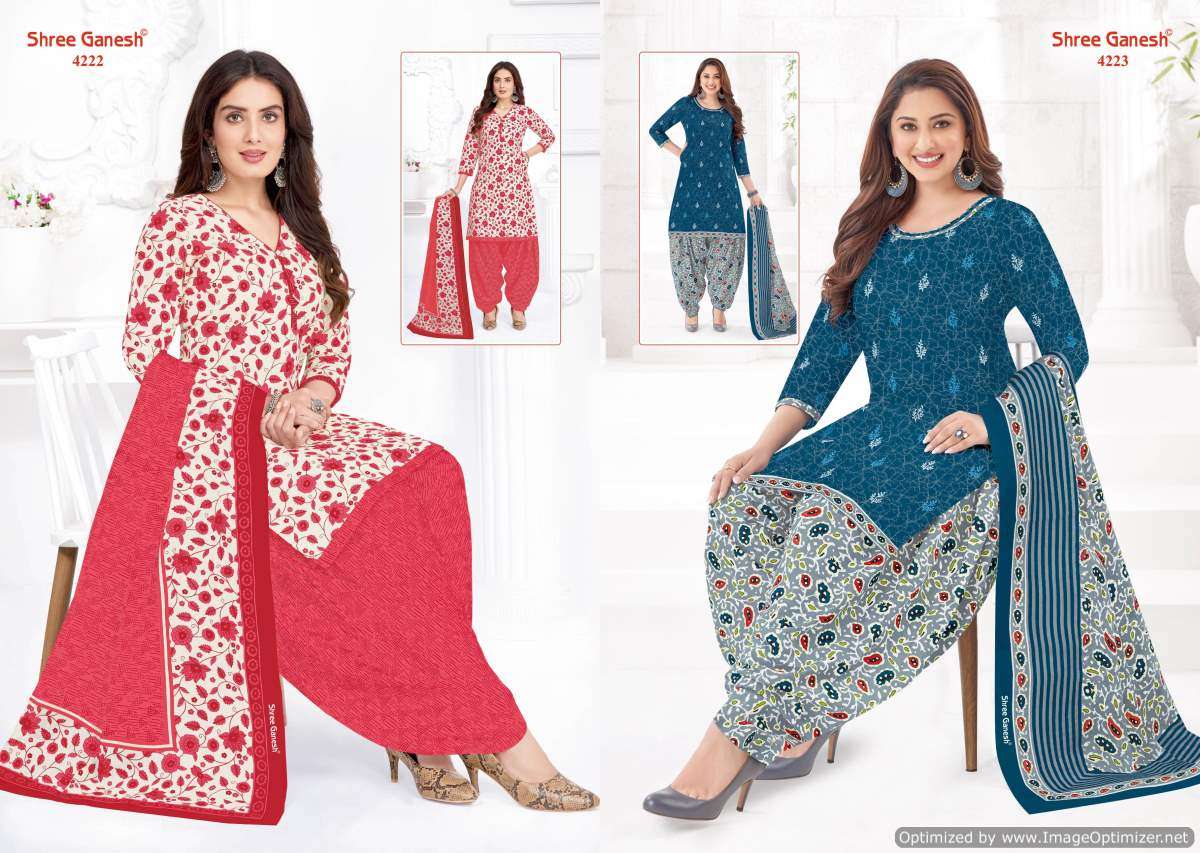 Shree Ganesh Hansika Vol-22 – Kurti Pant With Dupatta - Wholesale Catalog